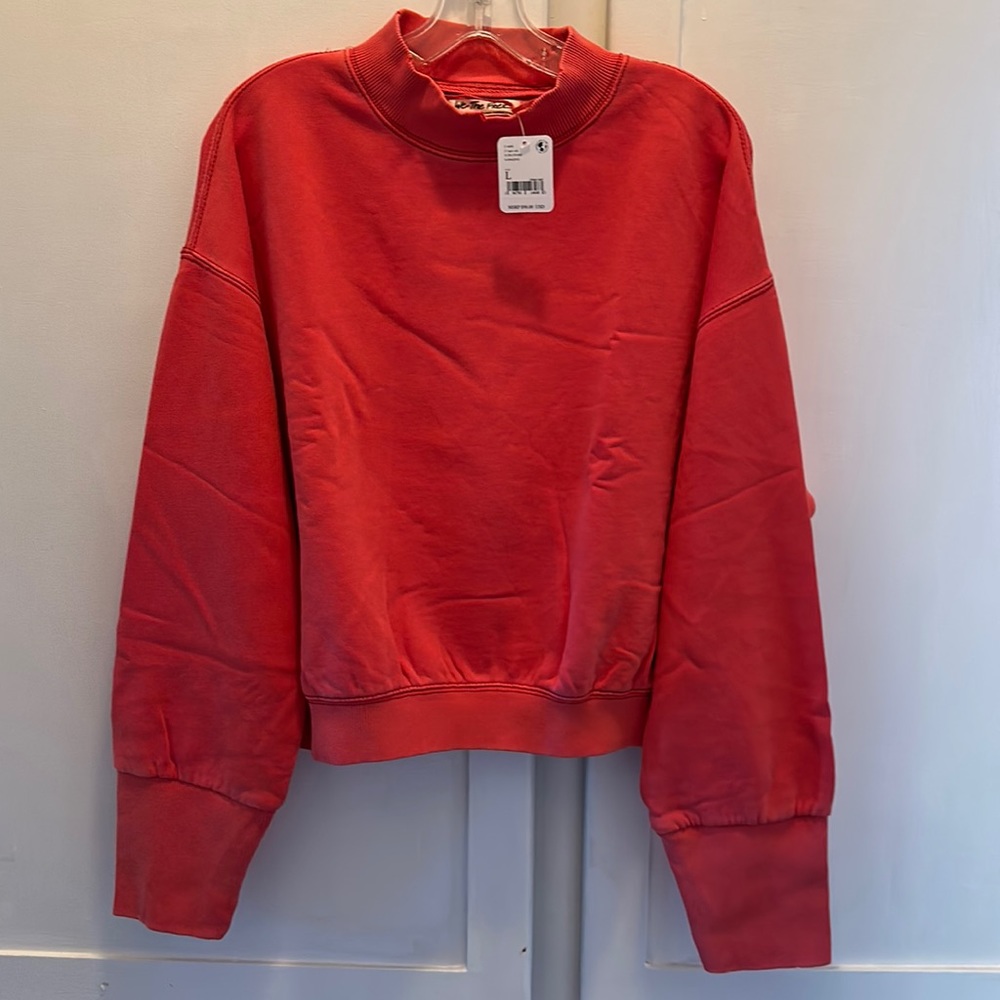 Free people sweatshirt NWT size large